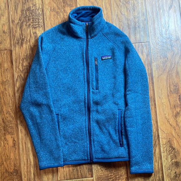 Patagonia Men's small Blue zip up Jacket - Picture 1 of 3